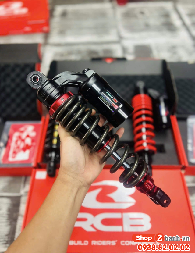 Phuộc rcb flow s cho vario 160 click 160 chính hãng - 3