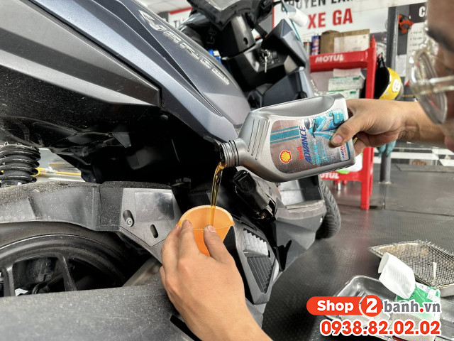 Nhớt shell advance ultra scooter 5w40 08l - 5