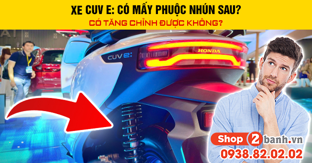 Xe cuv e có mấy phuộc nhún sau có tăng chỉnh được không - 1
