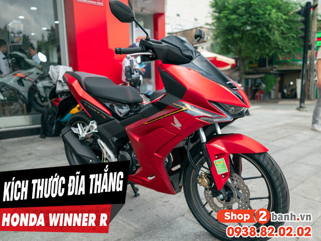 Kích thước đĩa thắng trước sau winner r size bao nhiêu - 1