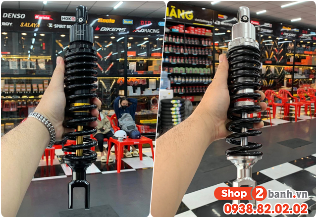 Phuộc sau honda cuv e ít nhún chạy tưng xe phải làm sao - 2