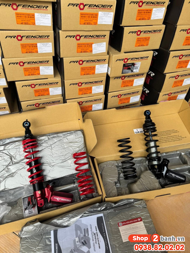 Phuộc profender x plus cho honda giorno - 1