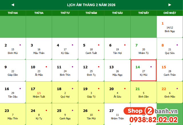 Lễ tình nhân valentine 2026 vào thứ mấy vào ngày bao nhiêu âm lịch - 2