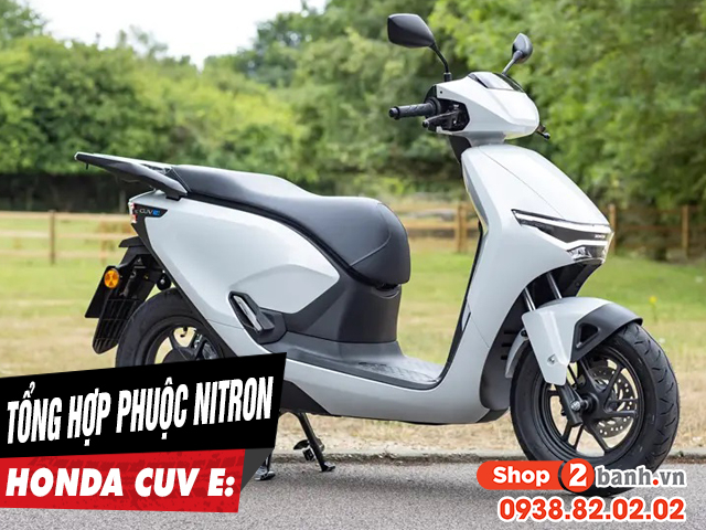 Phuộc nitron cho xe điện honda cuv e loại nào nhún êm và đầm chắc - 1