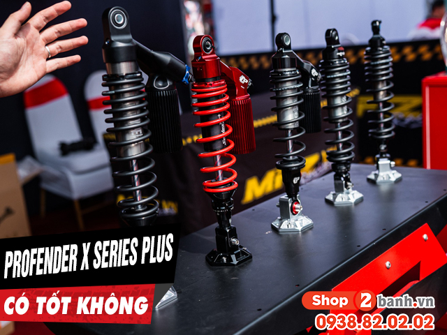 Phuộc profender x series plus có tốt không gắn cho xe máy nào  - 1