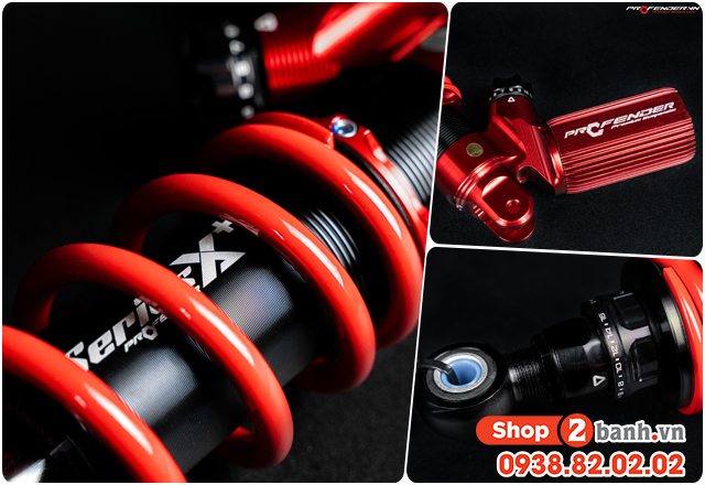 Phuộc profender x series plus có tốt không gắn cho xe máy nào  - 2