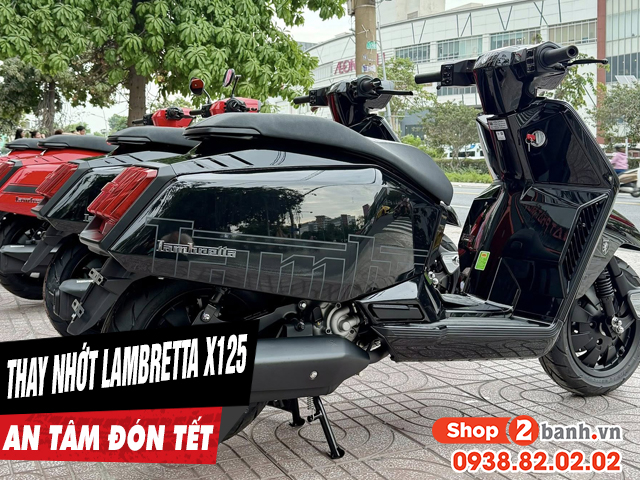 Chọn dầu nhớt tốt cho lambretta x125 thay dịp cuối năm an tâm đón tết 2026 - 1