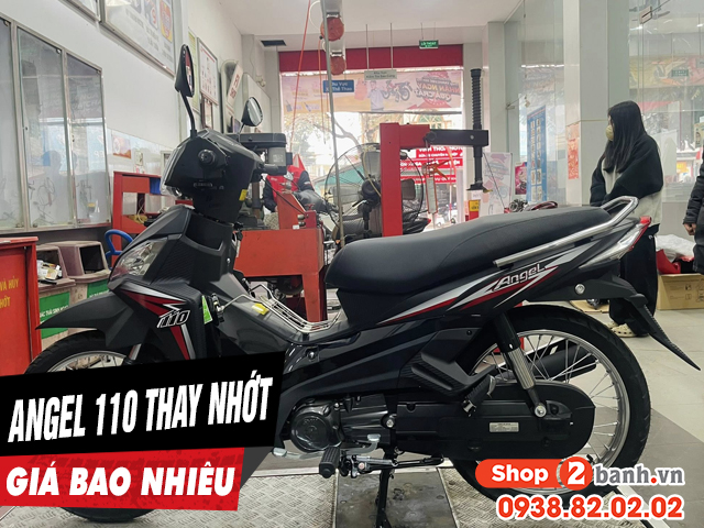 Giá thay dầu xe máy sym angel 110 bao nhiêu tiền - 1