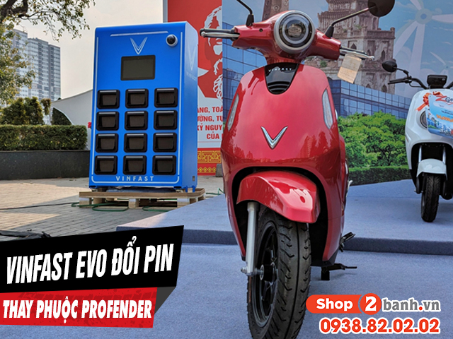 Tư vấn lên phuộc profender cho evo đổi pin có tốt không - 1