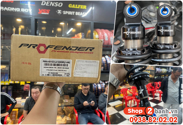 Tư vấn lên phuộc profender cho evo đổi pin có tốt không - 2