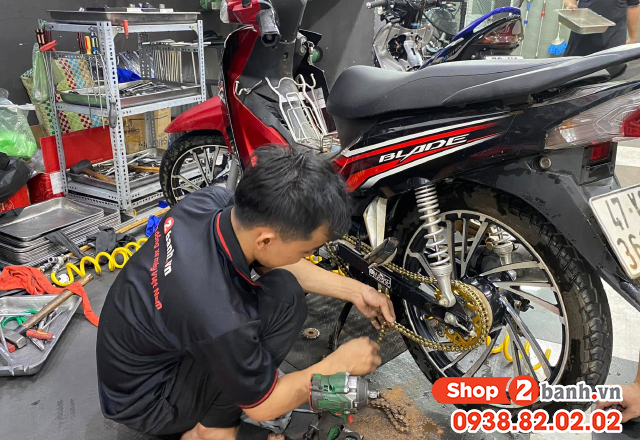 Dấu hiệu nào cho thấy phuộc nhún xe blade 110 đã xuống cấp - 4