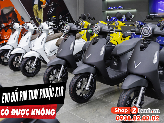 Tư vấn lên phuộc x1r cho evo đổi pin có được không - 1