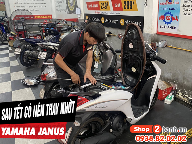 Xe janus có cần thay dầu nhớt sau kỳ nghỉ tết âm lịch không - 1