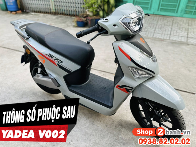 Thông số phuộc sau xe điện yadea v002 cao bao nhiêu - 1