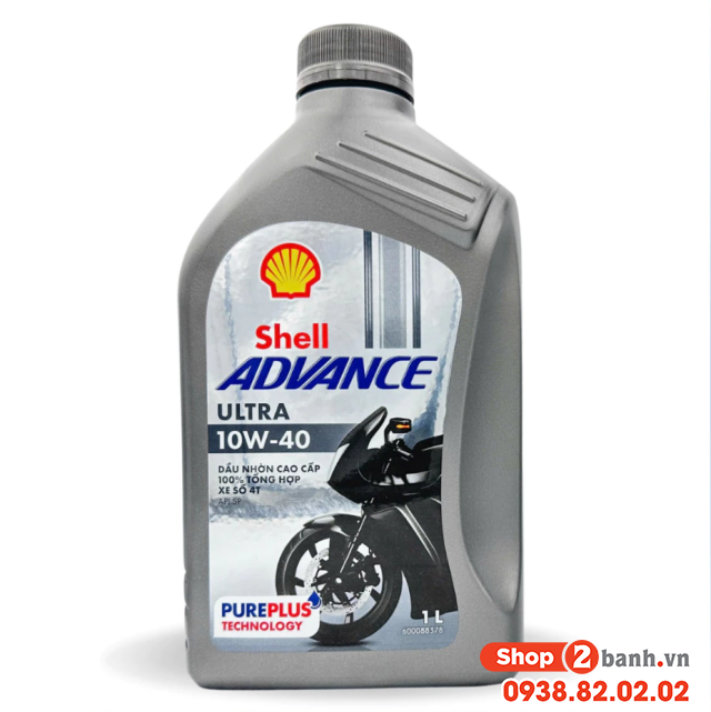 Nhớt shell advance ultra 10w40 1l - 1