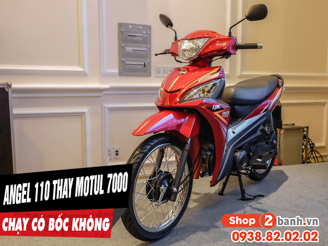 Angel 110 thay nhớt motul 7000 chạy có bốc không - 1
