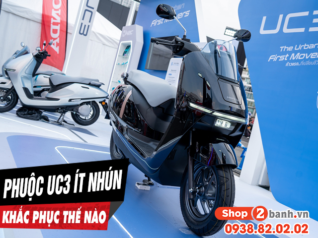 Phuộc sau honda uc3 ít nhún chạy tưng xe phải làm sao - 1