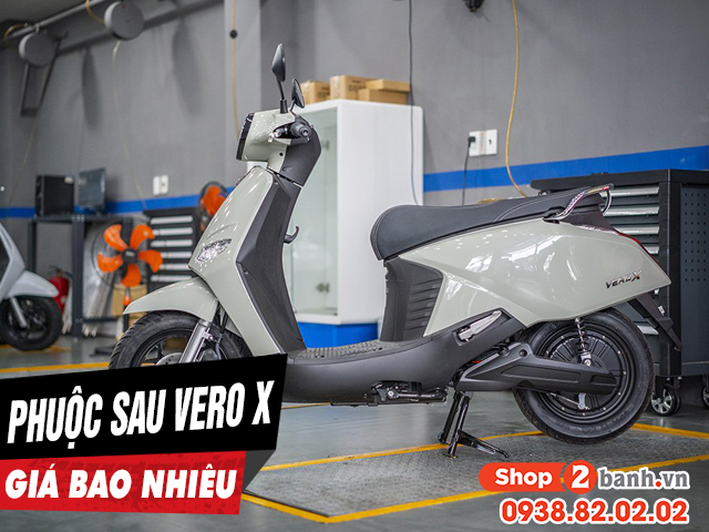 Thay nhún giảm xóc sau xe điện vero x giá bao nhiêu - 1