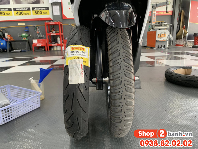 Vỏ pirelli 8090-14 diablo rosso sport - 1