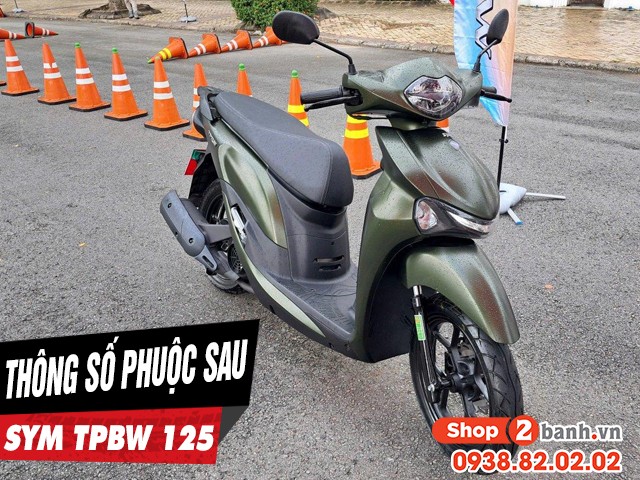 Thông số phuộc sau xe sym tpbw 125 cao bao nhiêu - 1