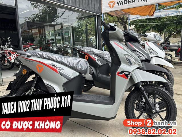 Tư vấn lên phuộc x1r cho yadea v002 có được không - 1