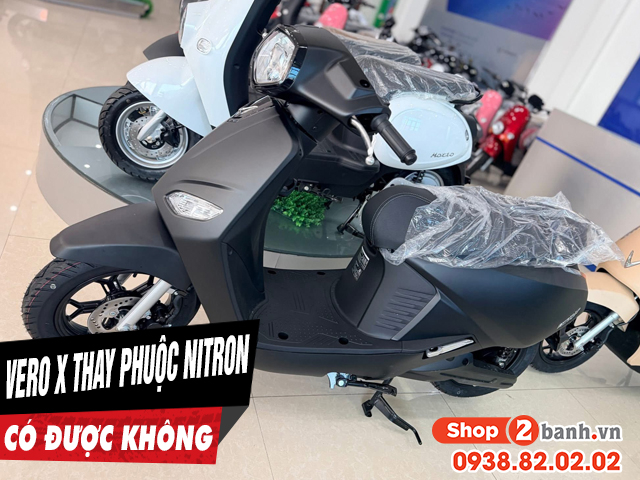 Tư vấn lên phuộc nitron cho vero x có phù hợp không - 1