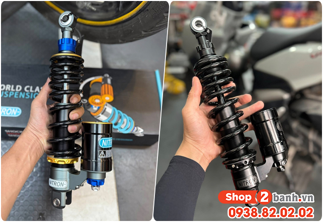 Thay nhún giảm xóc sau xe sym tpbw 125 giá bao nhiêu - 5