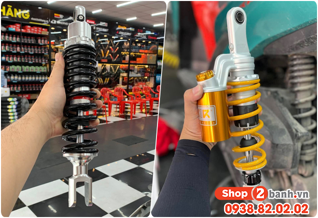 Thay nhún giảm xóc sau xe sym tpbw 125 giá bao nhiêu - 3