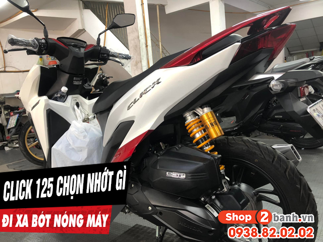 Chọn nhớt gì để xe click 125i chạy xa bớt nóng máy - 1