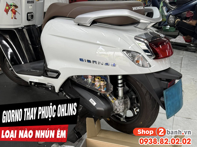 Phuộc ohlins cho honda giorno loại nào nhún êm nhất - 1