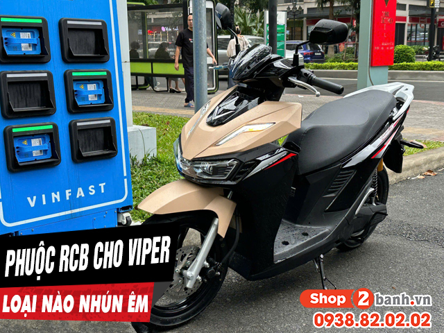 Phuộc rcb cho xe điện viper loại nào chạy nhún êm nhất - 1