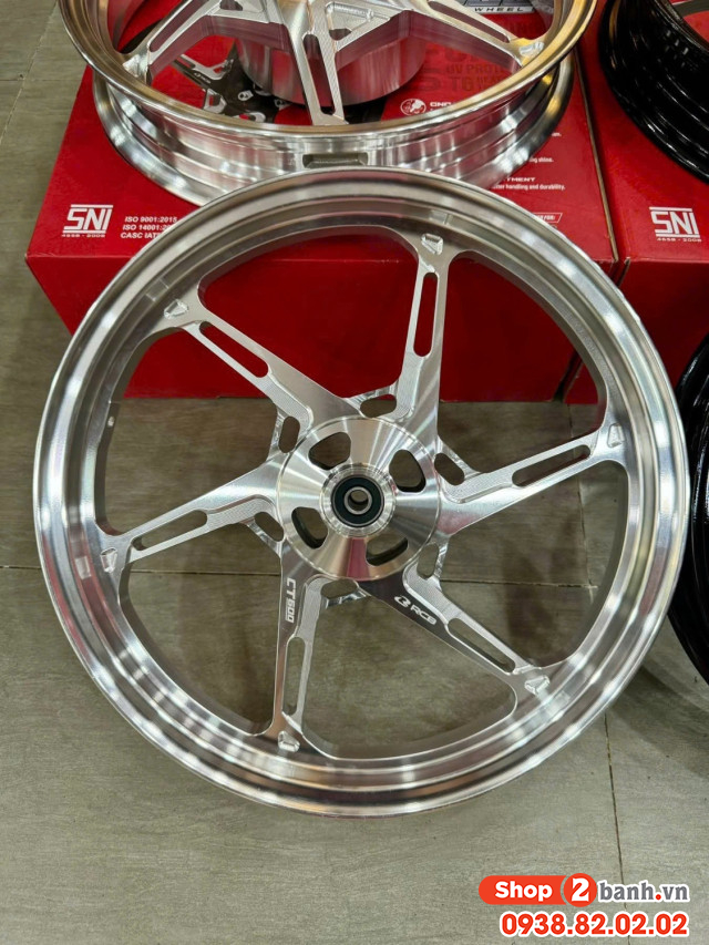 Mâm rcb ct600 cho vario 150160 1 đĩa click 125160 01s0512b  01s0512s - 4