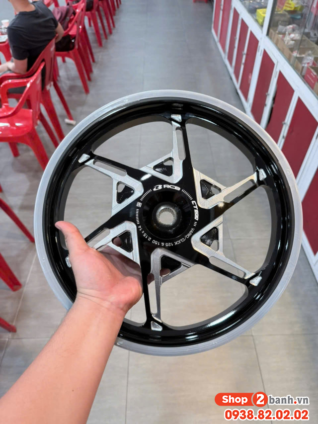 Mâm rcb ct600 cho vario 150160 1 đĩa click 125160 01s0512b  01s0512s - 2