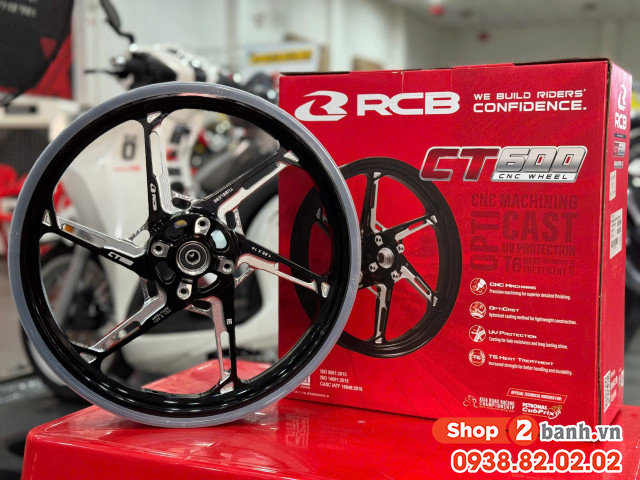 Mâm rcb ct600 cho vario 150160 1 đĩa click 125160 01s0512b  01s0512s - 7