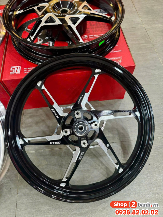 Mâm rcb ct600 cho vario 150160 1 đĩa click 125160 01s0512b  01s0512s - 5