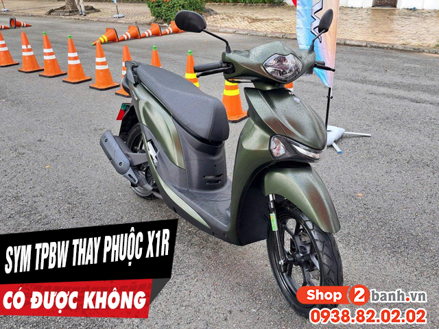 Tư vấn lên phuộc x1r cho sym tpbw 125 có được không - 1