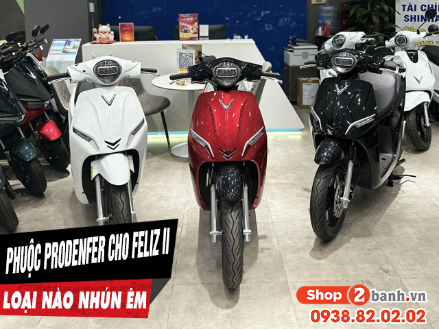 Phuộc prodenfer cho xe feliz ii loại nào chạy nhún êm nhất - 1