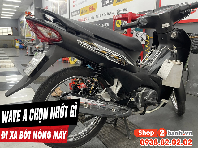 Chọn nhớt gì để xe wave alpha chạy xa bớt nóng máy - 1