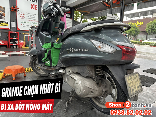 Chọn nhớt gì để xe grande chạy xa bớt nóng máy - 1