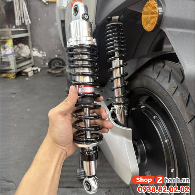 Phuộc x1r cho xe điện yadea velax loại nào chạy nhún êm nhất - 2