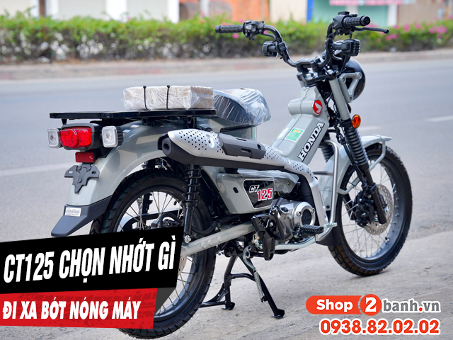 Chọn nhớt gì để xe honda ct125 chạy xa bớt nóng máy - 1