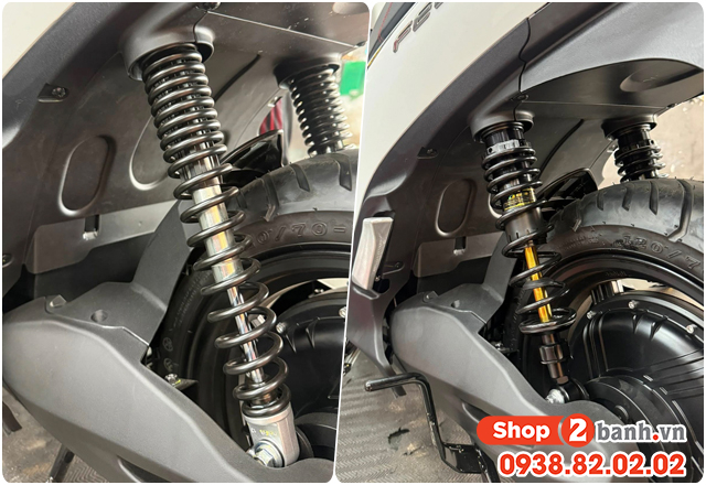 Thay nhún giảm xóc sau xe feliz ii giá bao nhiêu - 6