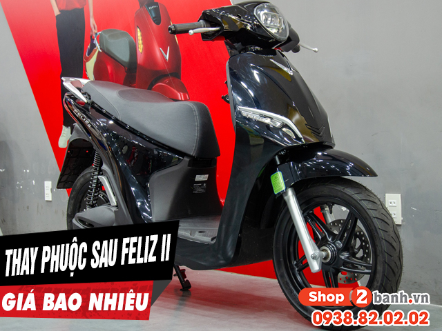 Thay nhún giảm xóc sau xe feliz ii giá bao nhiêu - 1