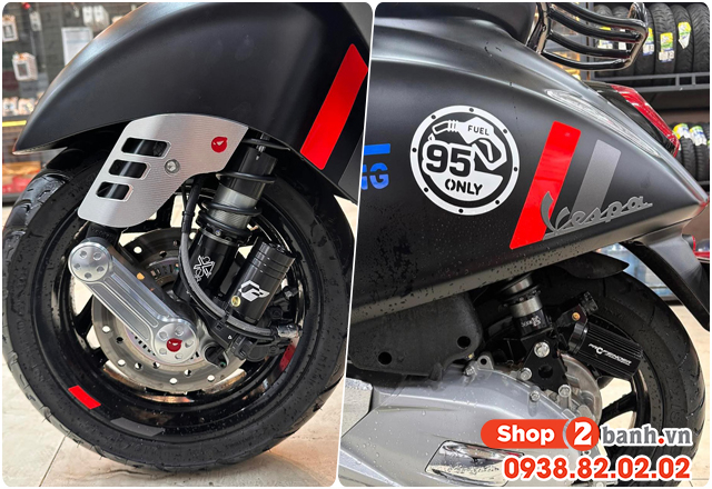 Phuộc prodenfer cho xe vespa sprint nhún có êm không - 3