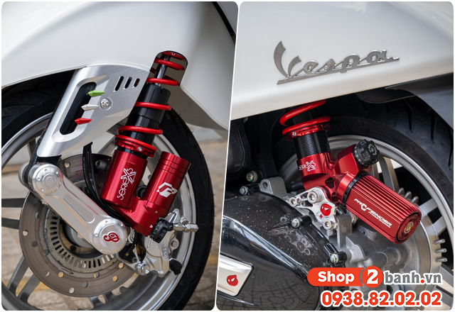Thông số phuộc sau xe vespa sprint cao bao nhiêu - 3