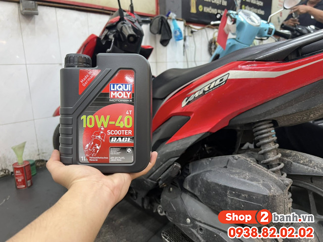 Để xe vario 125150 chạy giảm bớt khí thải nên thay nhớt loại nào - 7