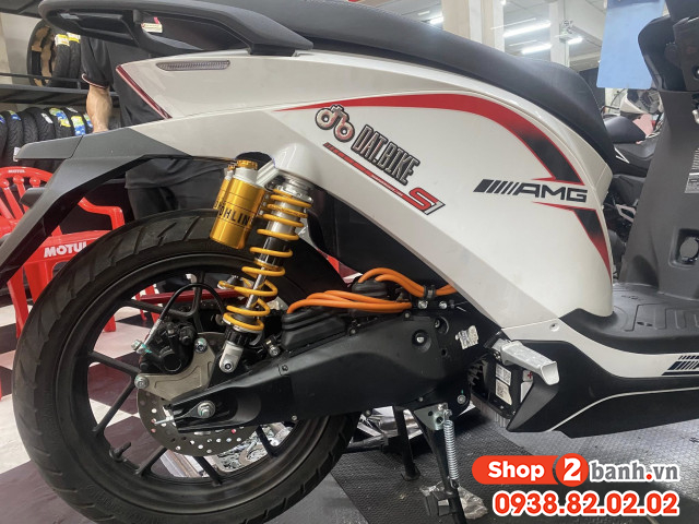 Phuộc ohlins 242 328mm gắn cho xe điện quantum s1 có được không - 3