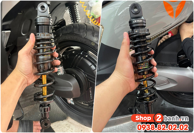 Thông số phuộc sau xe điện yadea osta cao bao nhiêu - 6