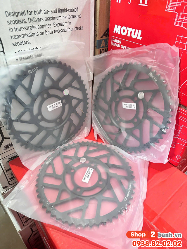 Dĩa recto 52t cho datbike quantum s0-s1 chính hãng - 2