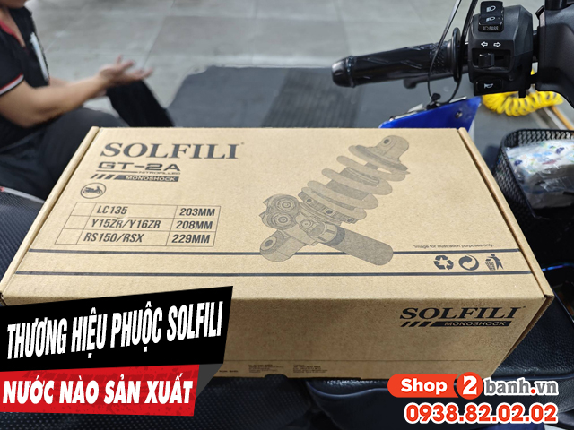 Phuộc solfili của nước nào sản xuất có tốt không - 1